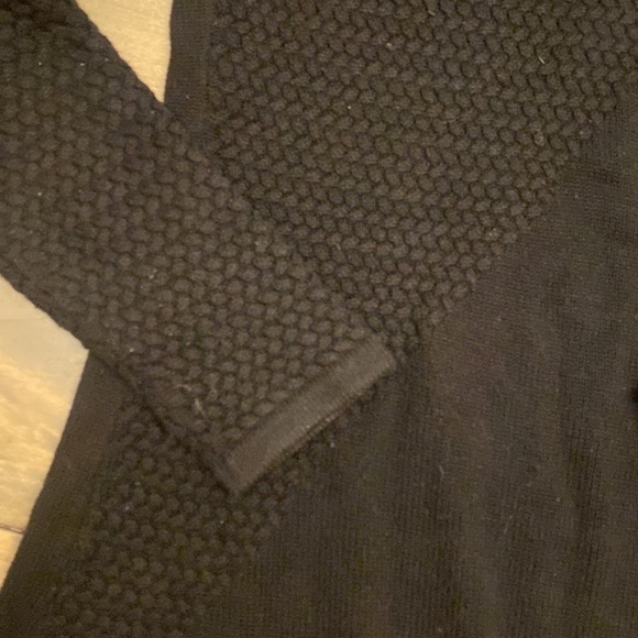 White House black market‎ WHBM knit cowl neck black sweater size XXS - Picture 2 of 4